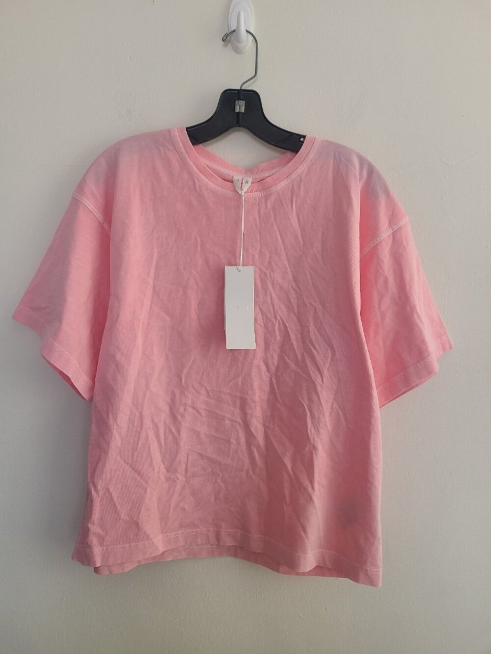 NWT Arket Women's T shirt Top Pink size XS